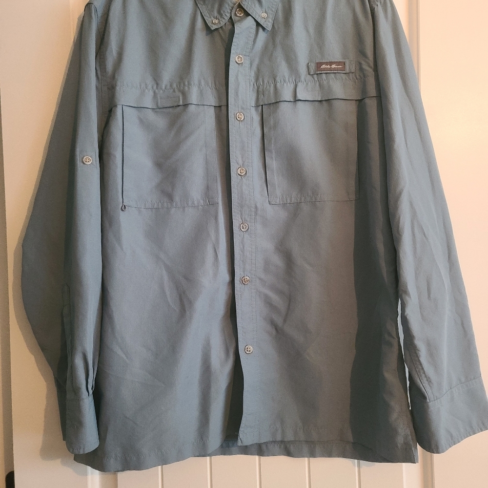 Eddie Bauer all season hiking shirt size large